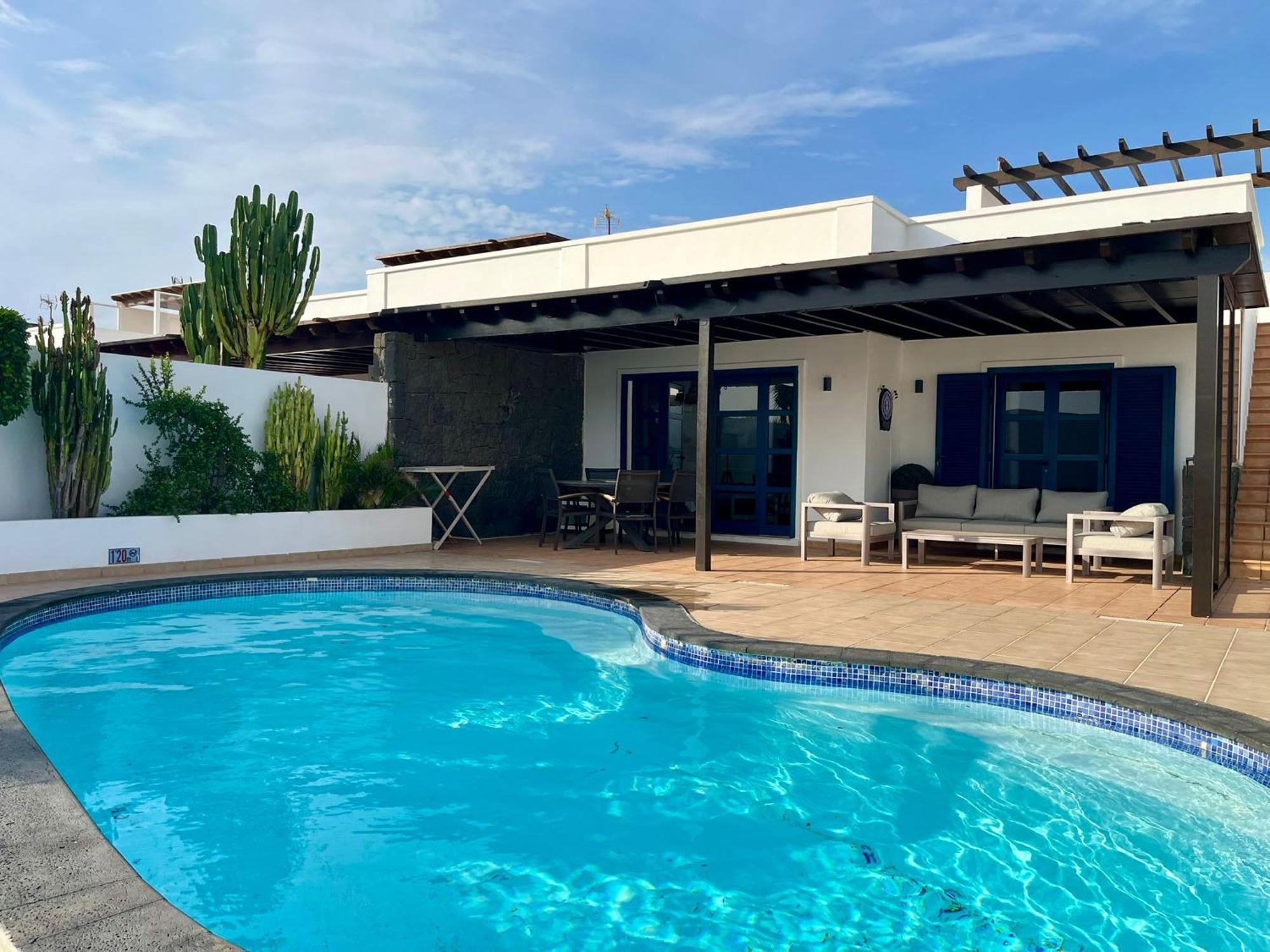 Willa Splendid Casa Nostra, Private Pool, Wifi, Garden Playa Blanca  Zewnętrze zdjęcie