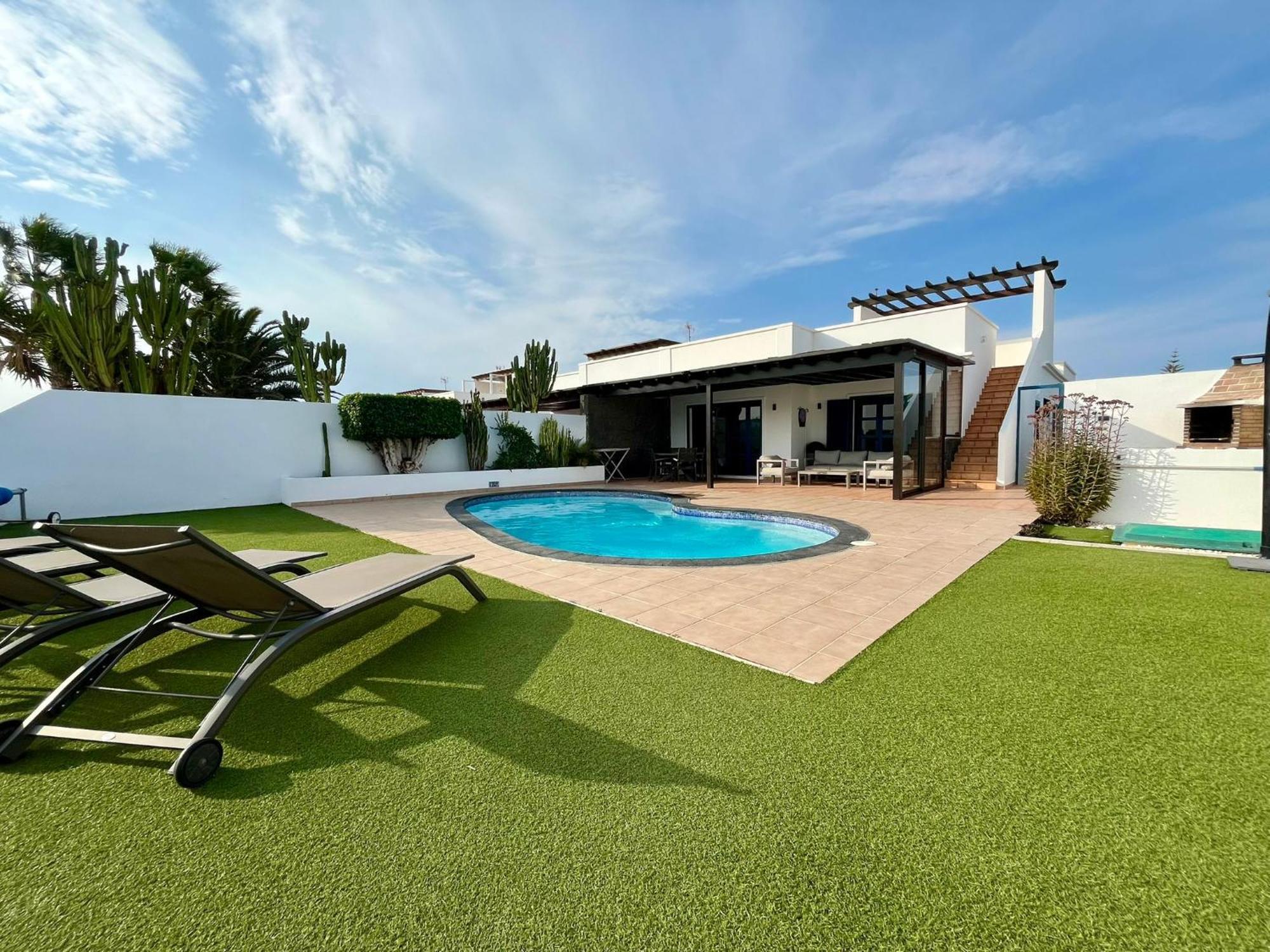 Willa Splendid Casa Nostra, Private Pool, Wifi, Garden Playa Blanca  Zewnętrze zdjęcie
